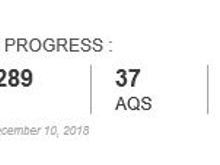 WOW--didn't know I spent that much (not really -- maybe they will roll over my AQD into 2020 and beyond!)
