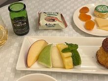 Desserts and cheese.