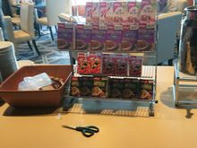 Clublounge breakfast, cereals.