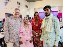 My BFF Farouk with his mom and wife