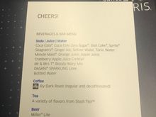 Still no tomato juice.