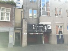 Hotel's own parking connects directly to the basement