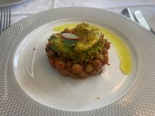 LHR-BOS chickpea feast