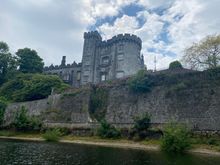 The castle view from the river 