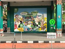Best place to pick up the Gojek motor taxi 