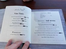 It seems like there have been some recent “enhancements” to the menu, yet nobody took the time to print new ones