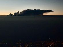 Some Cumulo-Nimbus building to the north