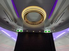 The interior looked very nice but dated.