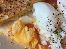 Eggs were a bit solid. Overall was a lot of food to eat. 