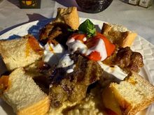 Lamb Kofta - amazing! (dodged the bread parts)