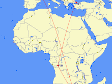 Iamge courtest of Great Circle Maping