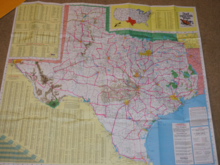 And insane all-Texas route map