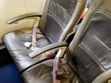 Standard seating on the Air Dolomiti Embraer 195