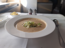 Pearl Barley Soup with White Cabbage and Chives
