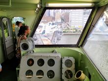 A clear view from the bridge of the USS Intrepid 