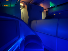 Blue XM cabin is... blue!