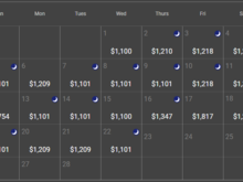 calendar results