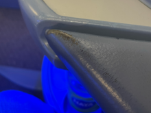 These seats have certainly seen better days