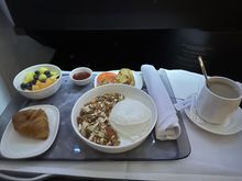 Breakfast Service - 1.5 hours before landing