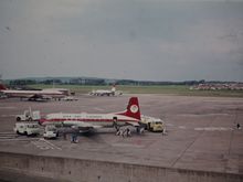 British Airtours in the background with a few other