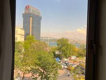 View from the Bedroom.. including the Ritz, which also looks quite dated from the outside at least. 