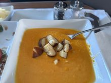 Beer cheese soup. I’m sure it is very unhealthy, but it is my favorite in the soup rotation.  