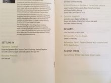 Lunch on LAX-BOS in Delta One. Notice only one course. No starters.