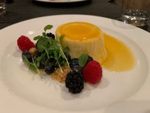 fluffy passionfruit custard