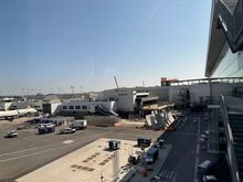 LGA Terminal C, 80s gates in early October