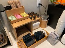 Condiments : to go is possible