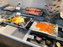Cold items such as smoked salmon