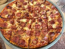 Pepperoni and hot honey from Donatos for playoff  ballgames