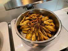 Chicken curried satay