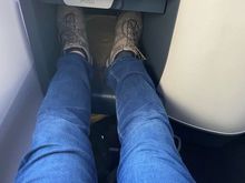 plenty of leg room at the time