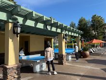 Outside Boulder Springs Pool area
