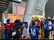 Tons of food and souvenir at the stadium.  It’s why you’ll want to get there early.