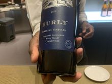Burly 2018 Cab Sav, highly recommended, it's not on the menu, ask the bar person.