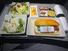 American Airlines Dinner HNL-LAX