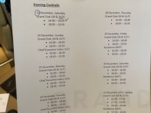 Christmas through New Years’ arrangement 