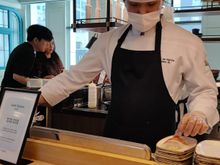 Breakfast sushi chef! 