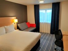 My room in the Holiday Inn Express Manchester airport 