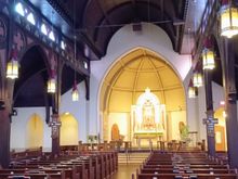 St. Peter's church on Tryon Street, Charlotte 