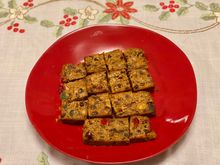 Home baked fruitcake by another friend 