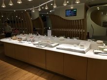 and the food table