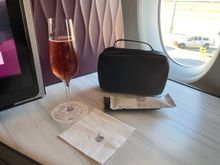 Glass of rosé