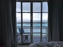 View from inside the room.