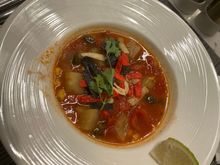 Tortilla soup…my bad for having ordered it