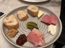 Charcuterie and cheese. 