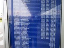 Airport transfer costs