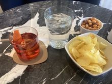 Diamond welcome was a cocktail
